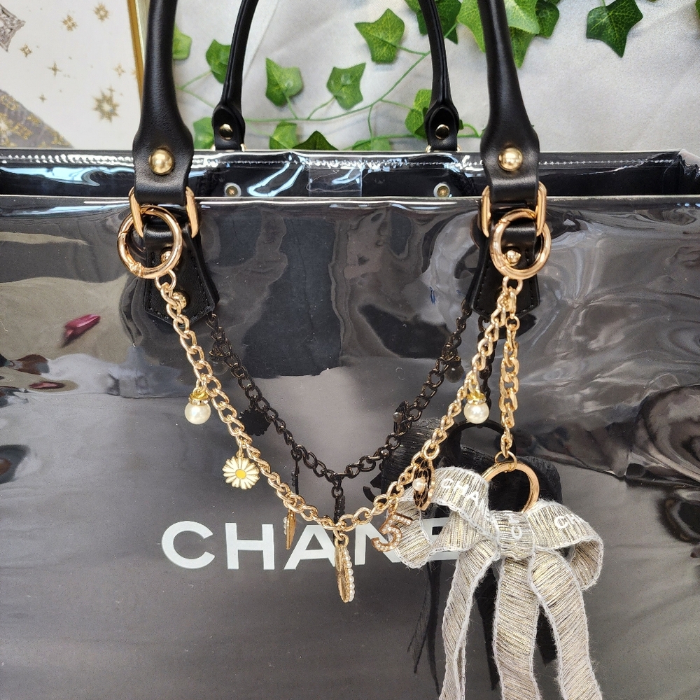 Chanel PVC Shopping Tote - Picture 4 of 12